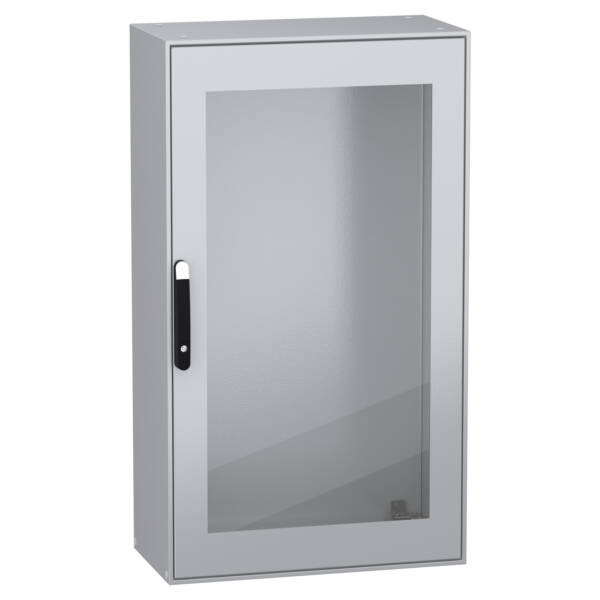 "PanelSeT SM compact enclosure with glazed door - 1400x800x400 mm" - Schneider Electric - NSYSM14840T
