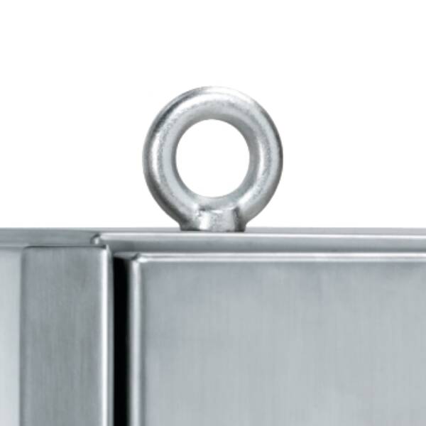 "set of 4 PanelSeT SM M12 lifting eyebolt - stainless steel" - Schneider Electric - NSYSMXEB