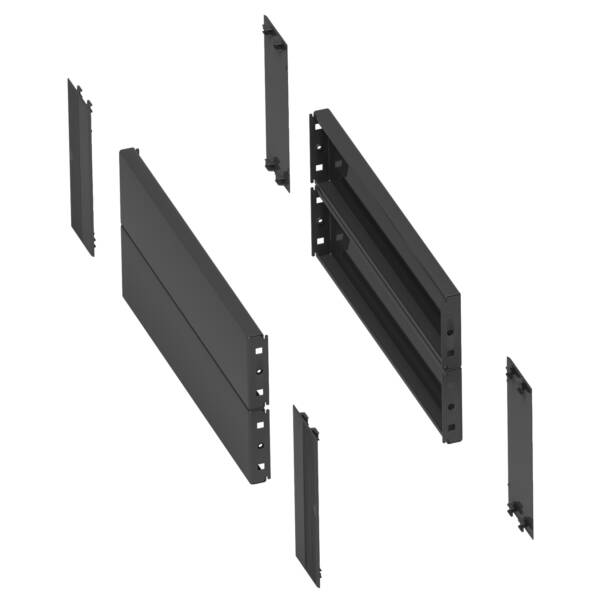 "Side panels for the plinth, PanelSeT SFN, PanelSeT SF, PanelSeT SM, for electrical enclosure  D500mm, set of 4, H200mm" - Schneider Electric - NSYSPS5200