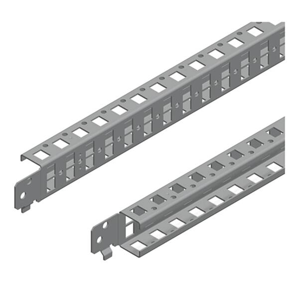 "Quick fixing cross rails, PanelSeT SFN, PanelSeT SF, PanelSeT SM,  H40 W500mm, 1 row, set of 2" - Schneider Electric - NSYSQCR4050