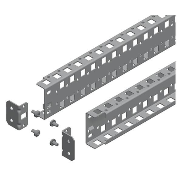 "Universal cross rails, PanelSeT SFN, PanelSeT SF, PanelSeT SM,  H65 W1000mm, 2 rows, set of 2" - Schneider Electric - NSYSUCR65100