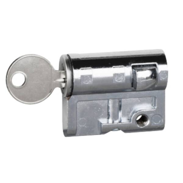 Barrel and key 405 for retractable handle of 3 point lock PLM version or PLD - Schneider Electric - NSYTCL405ME