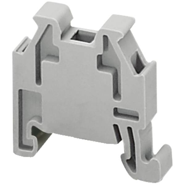 END BRACKET, SNAP-ON FOR 15MM DIN RAILS, 5,2MM WIDTH, MARKABLE - Schneider Electric - NSYTRAAB15