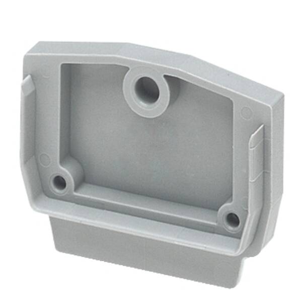 END COVER, 2PTS, 4MM WIDTH, FOR MINI SPRING TERMINALS NSYTRR22M, NSYT - Schneider Electric - NSYTRACRM22