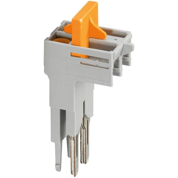 SWITCHING JUMPER, 2PTS, FOR NSYTRV62TTD TERMINAL, ORANGE - Schneider Electric - NSYTRASJ2