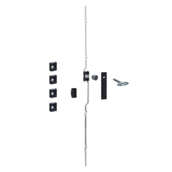 "PanelSet SM - double plain door - H1600 x W1000 mm" - Schneider Electric - NSYSMD16102D