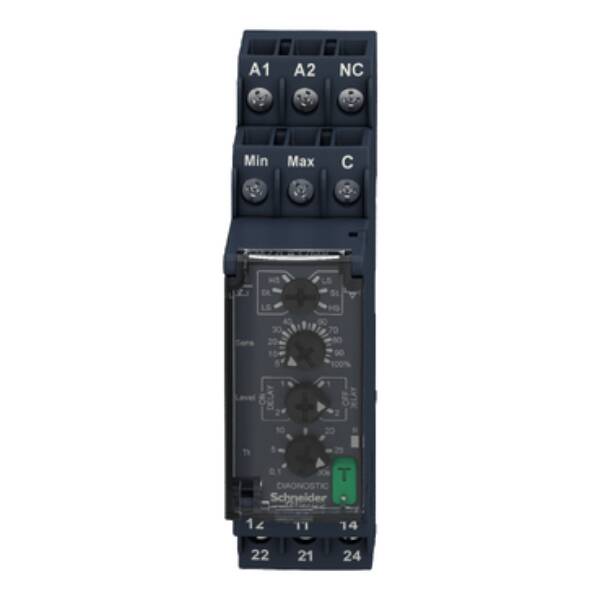 Modular liquid level control relay, 8 A, 2 CO, 24…240 V AC/DC - Schneider Electric - RM22LA32MR
