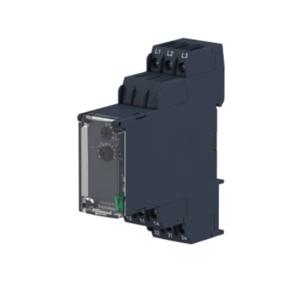 Modular 3-phase control relay, 8 A, 2 CO, 200…240 V AC - Schneider Electric - RM22TU21