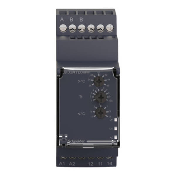 temperature control relay RM35-A - 24..240 V AC/DC - 1 OC - Schneider Electric - RM35ATL0MW