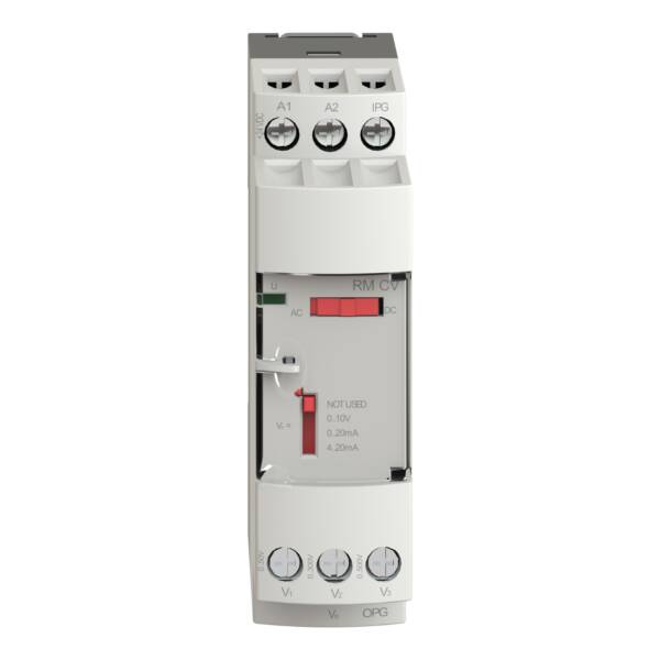 Analog Converter - 0..50 V - for Harmony Analog - Schneider Electric - RMCV60BD