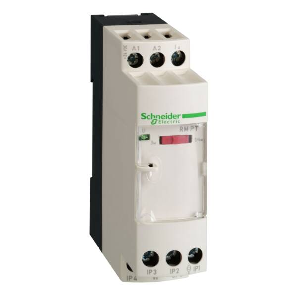 temperature transmitter - 0..500 °C/32..932 °F - for Universal Pt100 probes - Schneider Electric - RMPT70BD