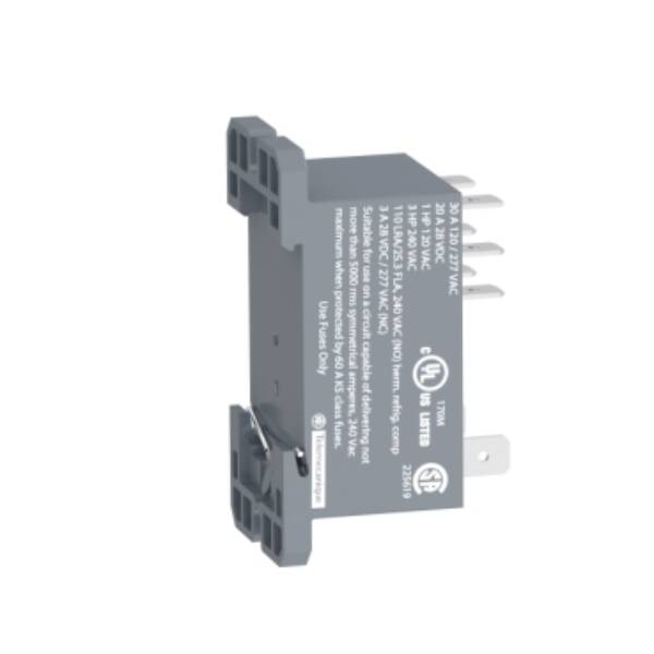 power relay plug-in - Zelio RPF - 2 CO - 24 V AC - 30 A - Schneider Electric - RPF2BB7