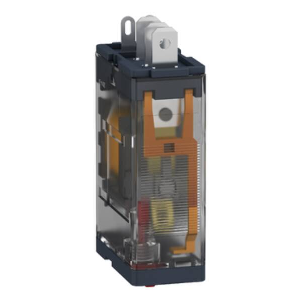 Power plug-in relay, 15 A, 1 CO, with LED, 120 V AC - Schneider Electric - RPM12F7