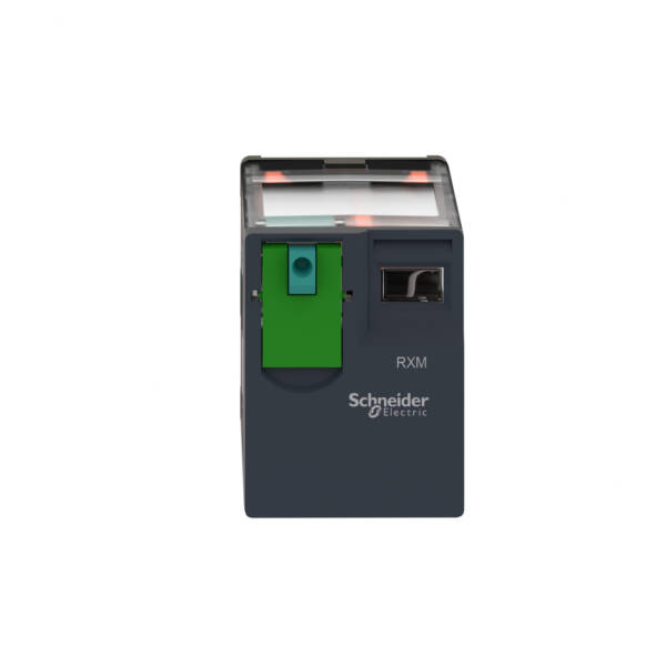 Miniature plug-in relay, 12 A, 2 CO, 12 V DC - Schneider Electric - RXM2AB1JD