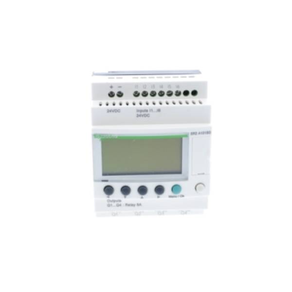 compact smart relay Zelio Logic - 10 I O - 24 V DC - no clock - display - Schneider Electric - SR2A101BD