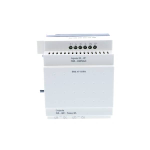 discrete I/O extension module - 10 I O - 100..240 V AC - for Zelio Logic - Schneider Electric - SR3XT101FU