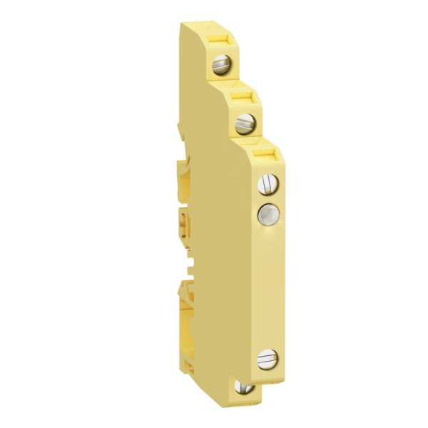 SSR - DIN rail mount - input 90-280 V AC, output 4-28 V DC, 0.1A, positive logic - Schneider Electric - SSLM1D101M7