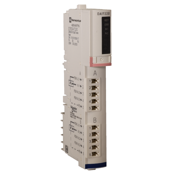 standard digital input kit - Modicon STB - 230 V AC - 2 I - Schneider Electric - STBDAI7220K