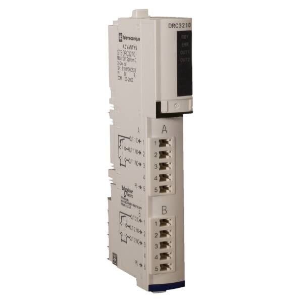 standard digital output kit STB - 24 V 115..230 V AC DC - 2 O - Schneider Electric - STBDRC3210K