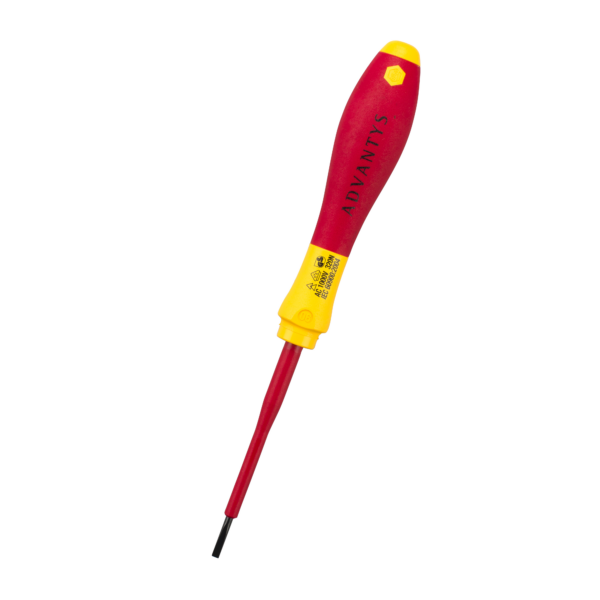 insulated screw driver 2.5 mm - chromevanadium steel - for removable connector - Schneider Electric - STBXTT0220