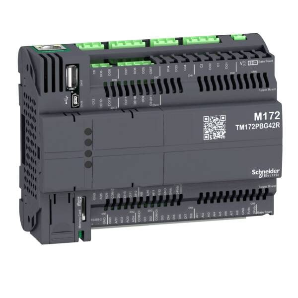 Modicon M172 Performance Blind 42 I/Os, Ethernet, Modbus - Schneider Electric - TM172PBG42R