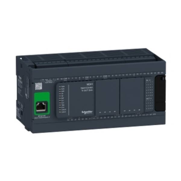 controller M241 40 IO transistor NPN Ethernet - Schneider Electric - TM241CE40U