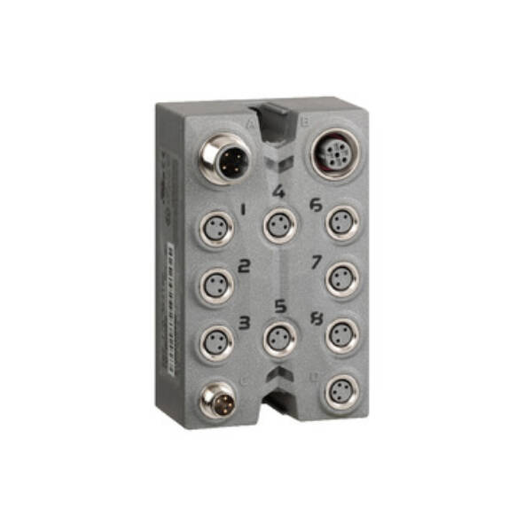 expansion block - TM7 - IP67 - 8 DI - 24V DC - M8 connector - Schneider Electric - TM7BDI8B
