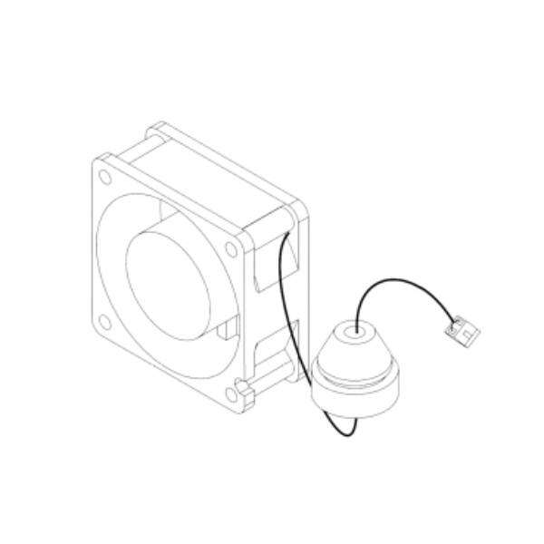 Wear part, external fan kit for variable speed drive, Altivar 212, from 3 to 7.5kW - Schneider Electric - VZ3V212S31001