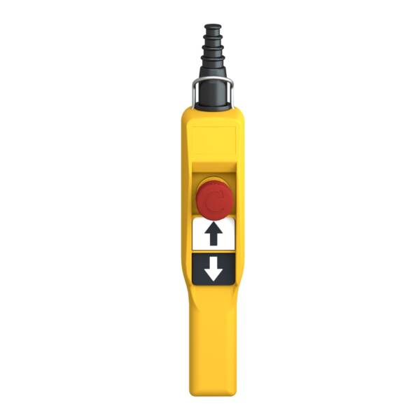pendant station XAC-A pistol grip - 2 push buttons 1 Emergency stop - Schneider Electric - XACA2013