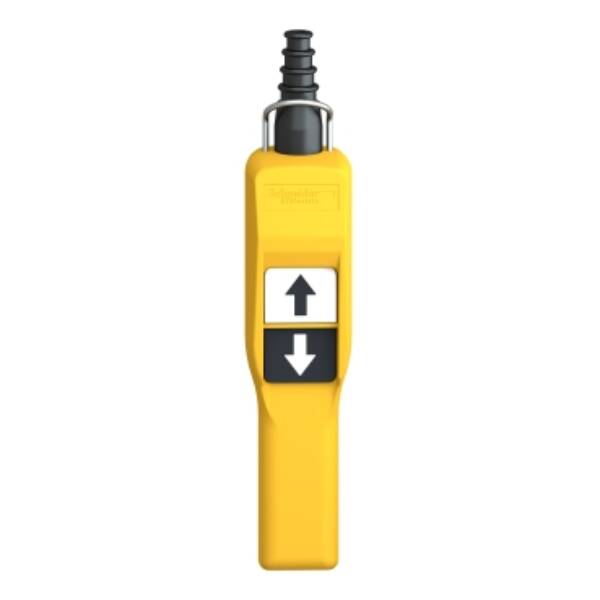 pendant station XAC-A pistol grip - 2 booted push buttons - Schneider Electric - XACA211