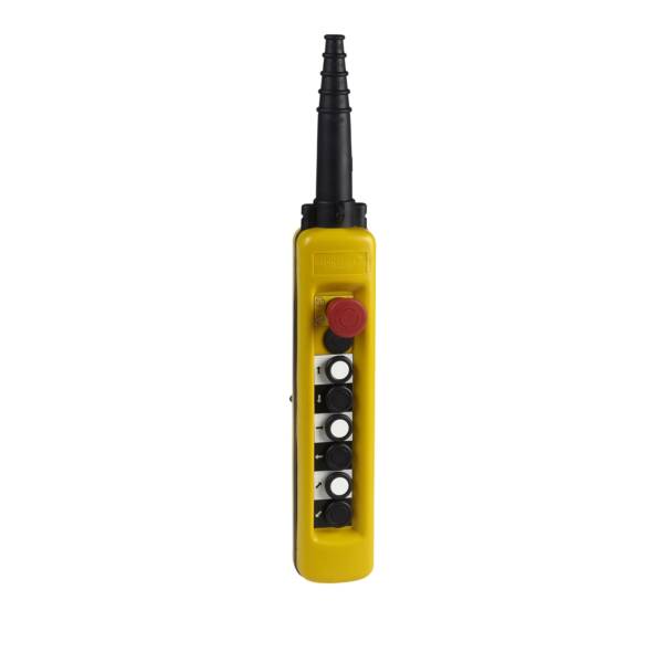 pendant control station XAC-A - 6 pushbuttons 1 Emergency stop - Schneider Electric - XACA68141