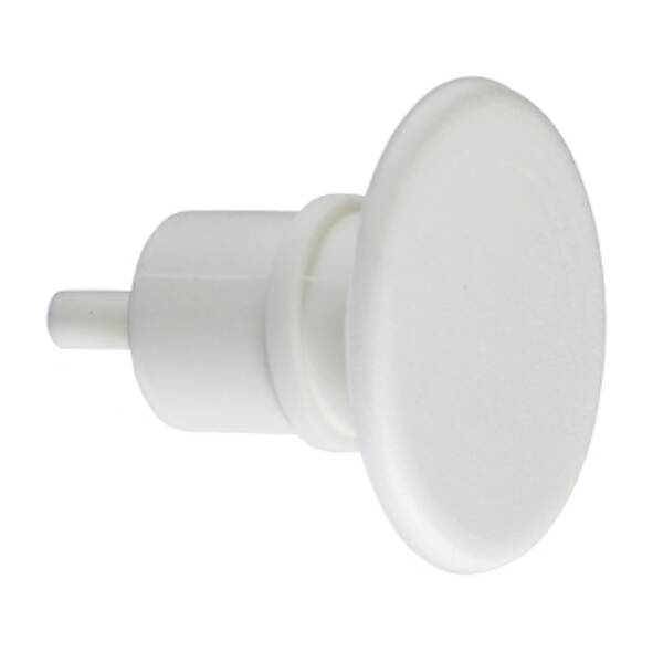 coloured insert XAC-B - white - for booted operator - 4 and 16 mm travel - Schneider Electric - XACB901