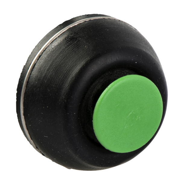 booted head for pushbutton XAC-B - green - 16 mm, -25..+70 °C - Schneider Electric - XACB9213