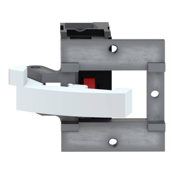 spring return contact block - 2 NC - base mounting - Schneider Electric - XACS104