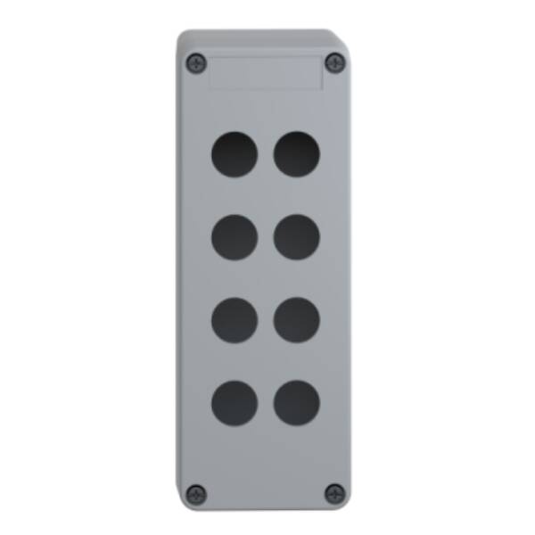 empty control station - XAP-A - plastic - 8 openings in 2 columns - Schneider Electric - XAPA2108