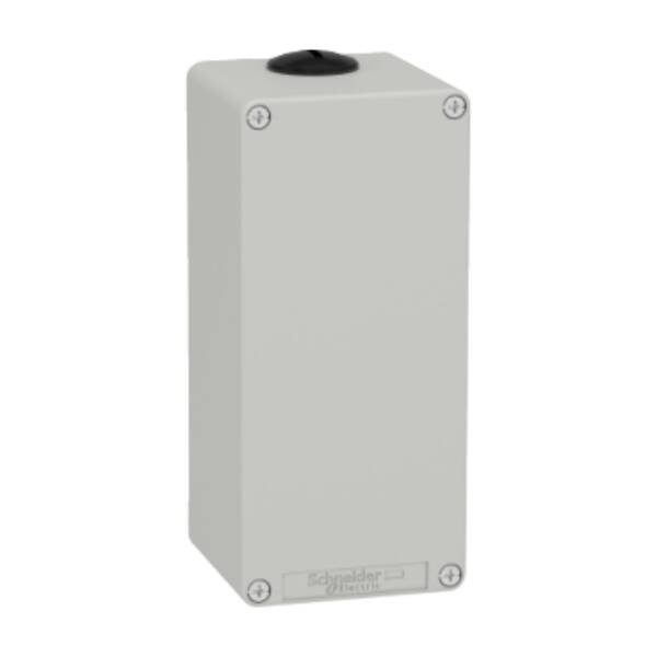 Harmony XAP, XB2 SL, Empty control station, zinc alloy, grey, M25, undrilled,  80 x 175 x 77 - Schneider Electric - XAPD34