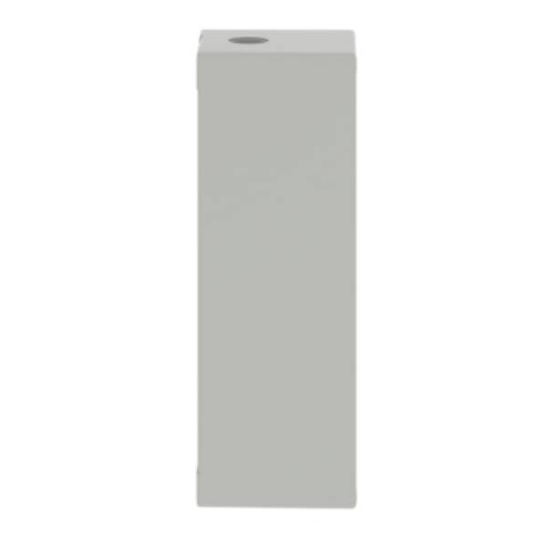 Harmony XAP, XB2 SL, Empty control station, zinc alloy, grey, M25, 4 cut-outs 30mm with notches, 80 x 220 x 77 - Schneider Electric - XAPD4604