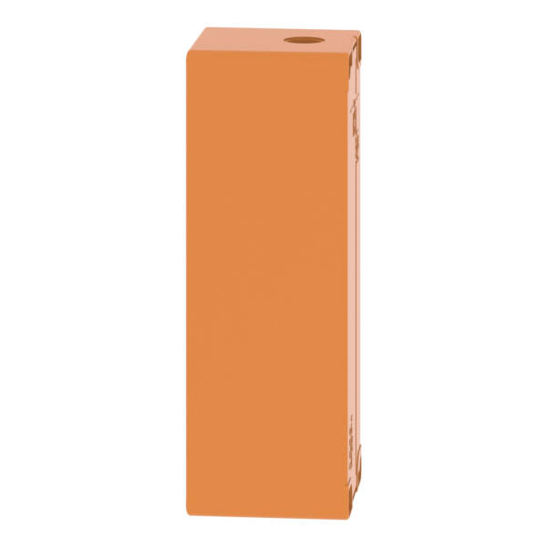 Harmony XAP, XB2 SL, Empty control station, zinc alloy, orange, M25, 6 cut-outs 22mm, 80 x 220 x 77 - Schneider Electric - XAPO4506