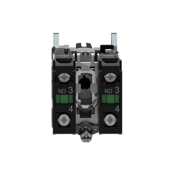 Complete selector switch, Harmony XB4, black Ø22 mm, 3 positions +/- 45°- stay put, 2 NO, ATEX - Schneider Electric - XB4BD33EX