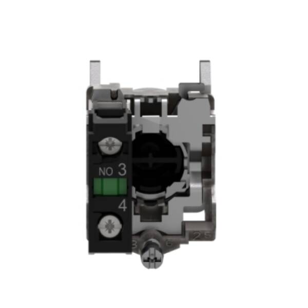 Complete push button, Harmony XB4, white pushbutton Ø22 mm, spring return, 1 NO, ATEX - Schneider Electric - XB4BPS11EX