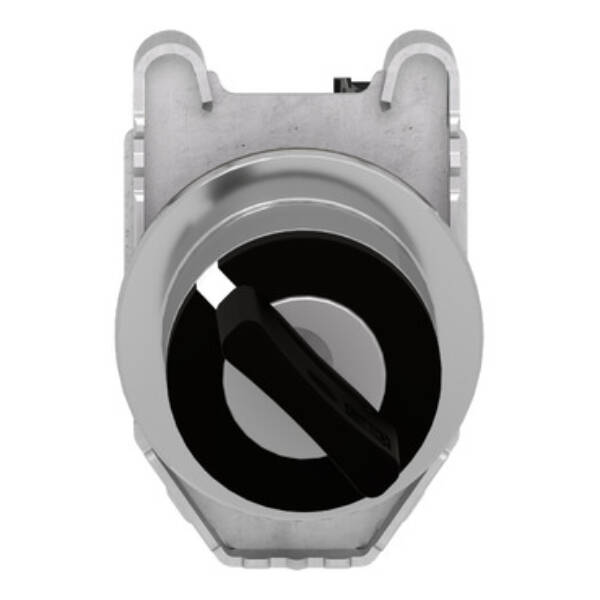 Selector switch, Harmony XB4, flush mount sw Ø 30.5 key 455 2pos stay put key release left right 1 NO - Schneider Electric - XB4FG41