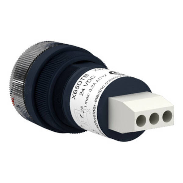 Harmony XB5, Panel mounted timer monofunction, plastic, Ø22, time delay 0.5...10 min, 24 V DC - Schneider Electric - XB5DTB24