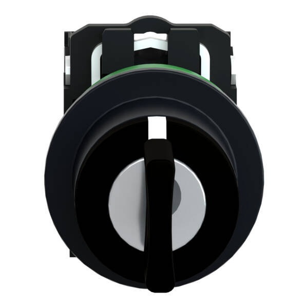FLUSH MOUNTED SELECTOR SW. KEY 455 3 POS STAY PUT KEY RELEASE CENTER 2NO SCREW - Schneider Electric - XB5FG33