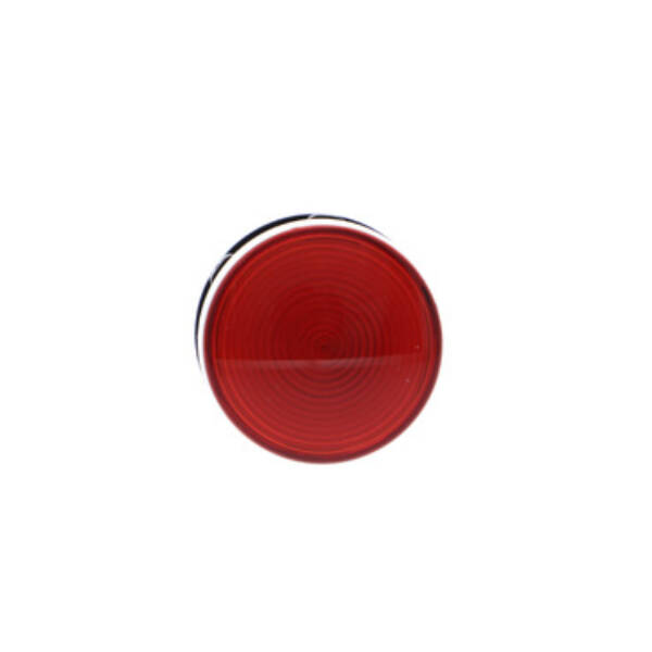 Monolithic pilot light, plastic, red, Ø22, integral LED, 230…240 V AC - Schneider Electric - XB7EV04MP
