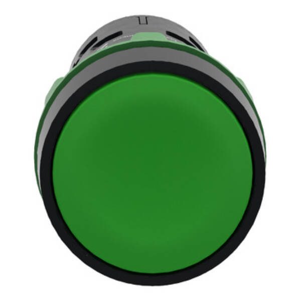 Push button, Harmony XB7, PB, Spring Rtn, green, 2 NO - Schneider Electric - XB7NA33