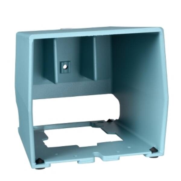Preventa XPE, Single protective cover for foot switch, metal, blue - Schneider Electric - XPEZ901