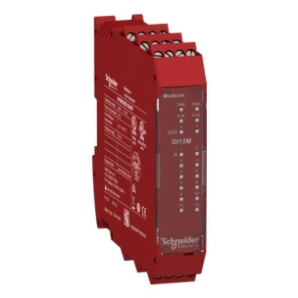 12 inputs expansion module for safety mats with screw term - Schneider Electric - XPSMCMDI1200MT