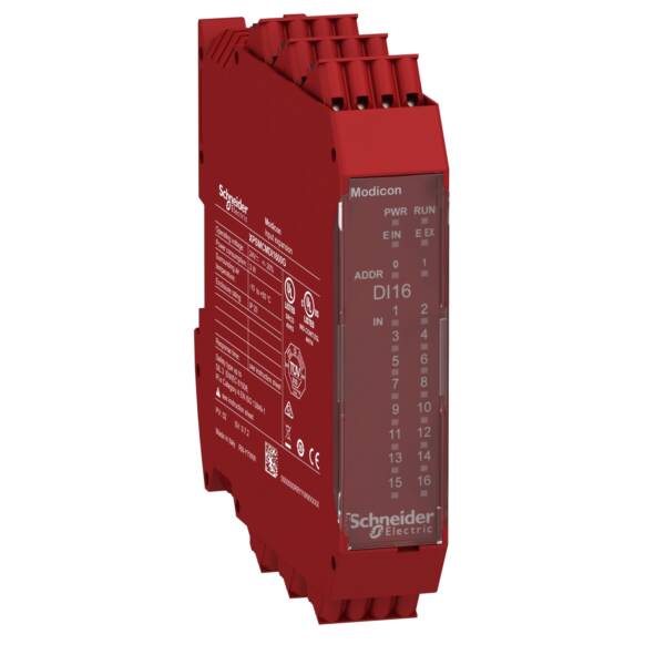 16 Input expansion module with spring term - Schneider Electric - XPSMCMDI1600G