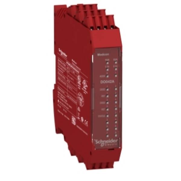 4 Digital output 2A expansion modules with spring term - Schneider Electric - XPSMCMDO00042AG