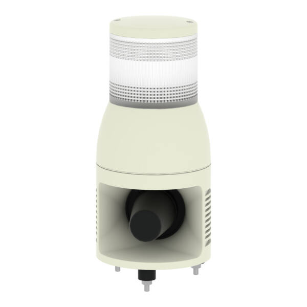 tower light 100 mm 24 V siren - steady/flashing LED - red - Schneider Electric - XVC1B1HK